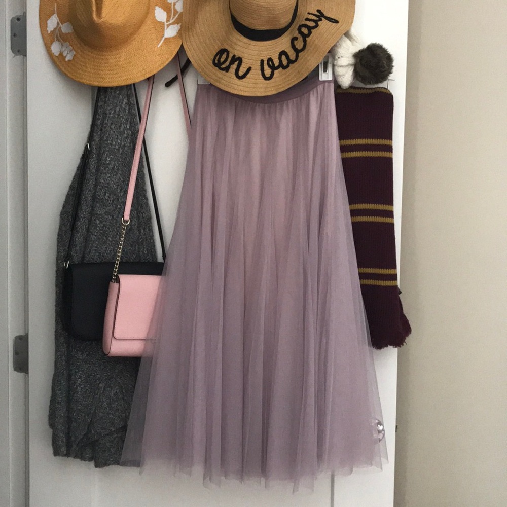 NWOT Lavender tulle skirt